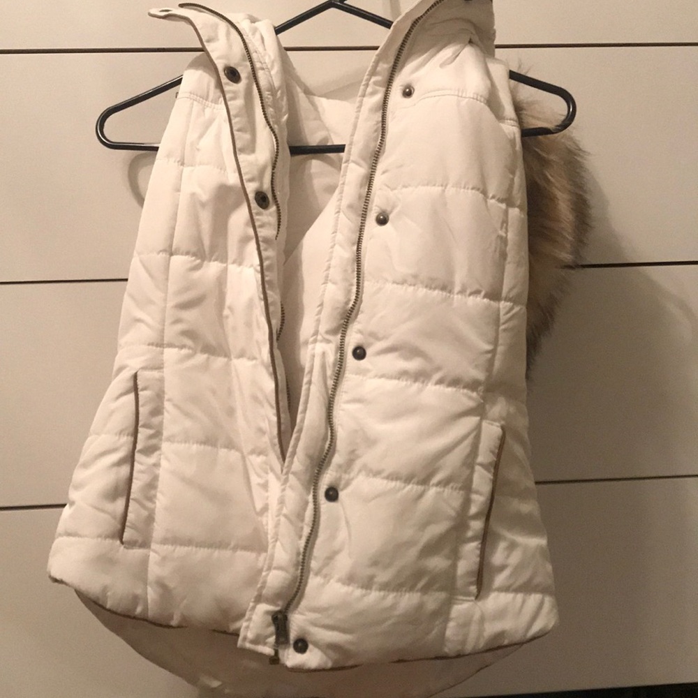 NWOT Fur Lined Vest